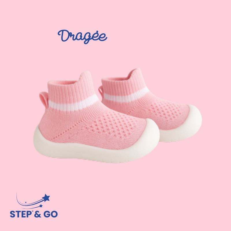 Chaussures souples de premiers pas STEP&GO Cozy