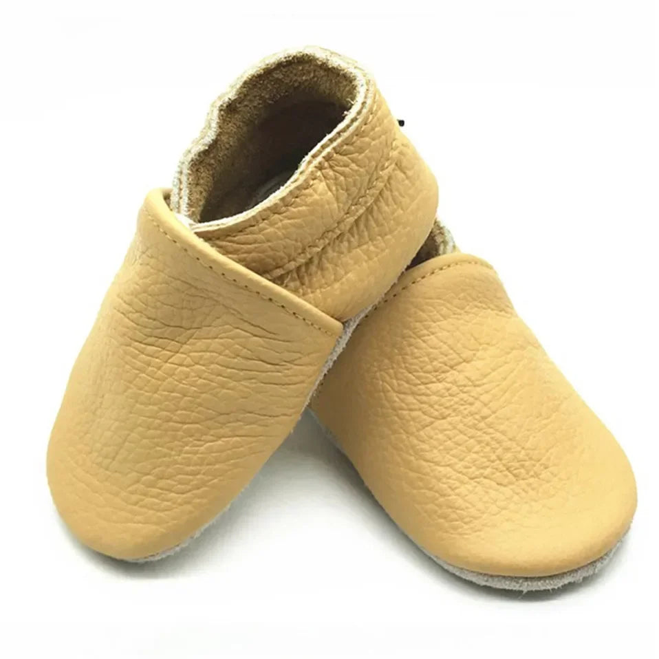 Chaussons bébé cuir souple STEP&GO Cocoon